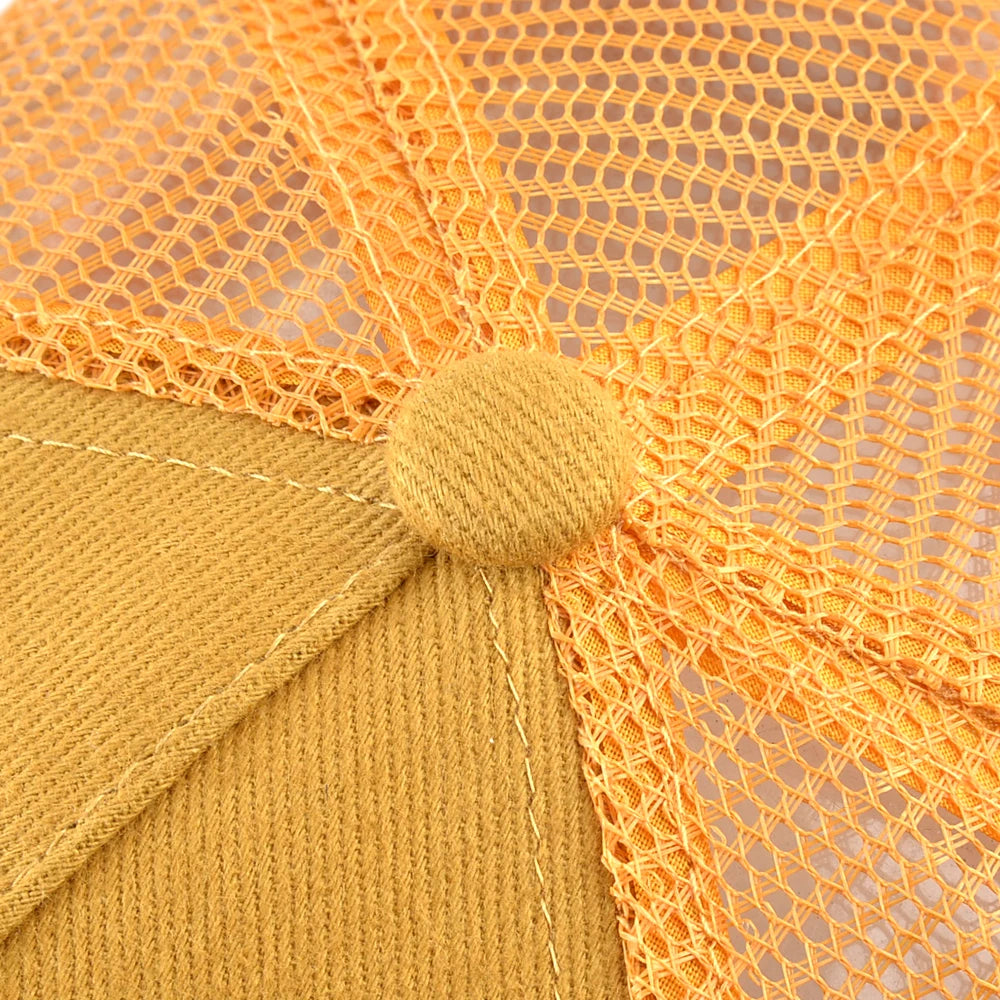 Tiger Embroidery Patch Trucker Cap – Breathable Mesh Snapback Hat