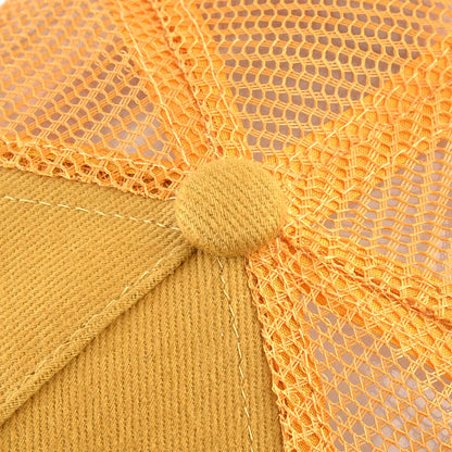 Tiger Embroidery Patch Trucker Cap – Breathable Mesh Snapback Hat