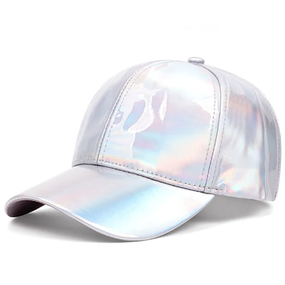 Laser Color Fashion Baseball Cap – Streetwear Hip Hop Adjustable Hat