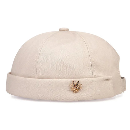 Retro Dome Melon Brimless Beanie Cap | Unisex Streetwear Hat