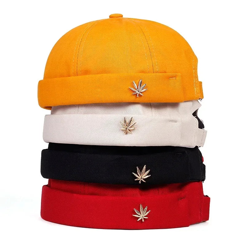 Retro Dome Melon Brimless Beanie Cap | Unisex Streetwear Hat