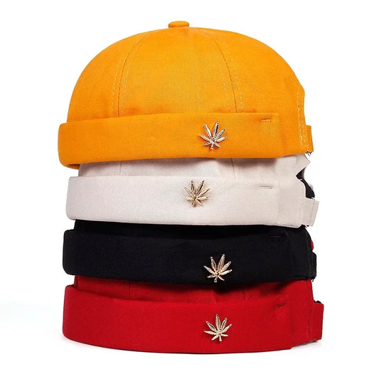 Retro Dome Melon Brimless Beanie Cap | Unisex Streetwear Hat