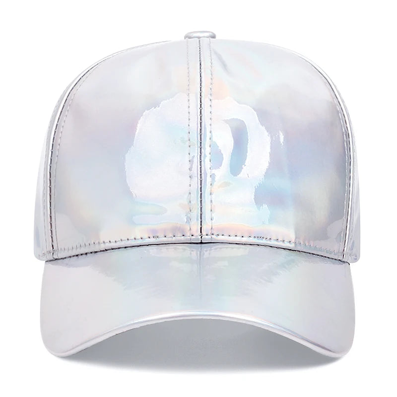 Laser Color Fashion Baseball Cap – Streetwear Hip Hop Adjustable Hat
