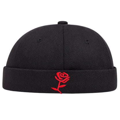Cool Embroidered Brimless Hat | Unisex Streetwear Retro Cap