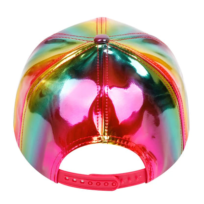 Laser Color Fashion Baseball Cap – Streetwear Hip Hop Adjustable Hat