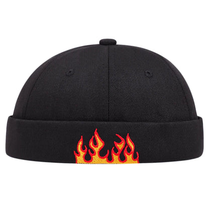 Cool Embroidered Brimless Hat | Unisex Streetwear Retro Cap