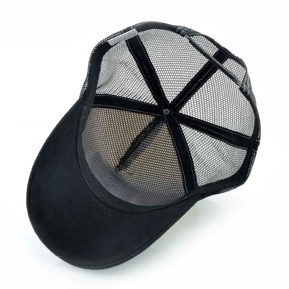 Baseball Cap With Lion Embroidery Patch Snapback | Streetwear Hip Hop Adjustable Hat